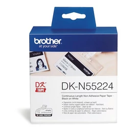 Brother DK-N55224 54mmx30,48m White papírszalag nem öntapadós címkenyomtató szalag