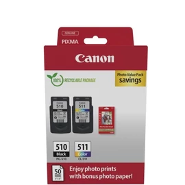 Canon PG-510B/CL511 Multipack tintapatron + fotópapír