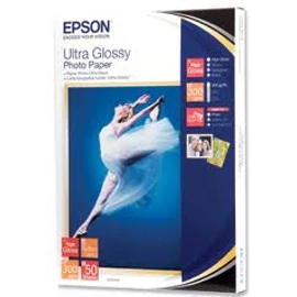 Epson Ultra Glossy 300g 13x18cm 50db Fényes Fotópapír