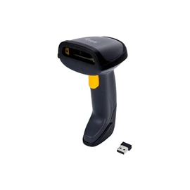 EQuip Wireless 1D Laser Barcode Scanner with Stand Vonalkódolvasó Black