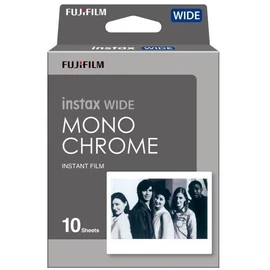 Fujifilm Instax Wide Film Mono Chrome 10 Pack fotópapír
