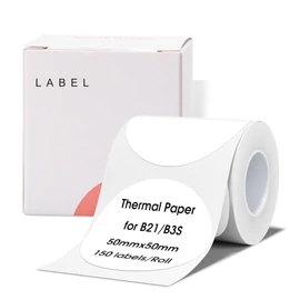 NIIMBOT T50*50-150 Thermal Label Round White címkenyomtató szalag