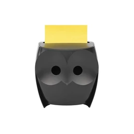 Jegyzettömb adagoló, "Z", 3M POSTIT "Bagoly", fekete