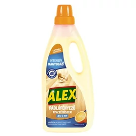 Padlótisztító folyadék, laminált padlóhoz, 750 ml, ALEX "Extra ragyogás", narancs illattal