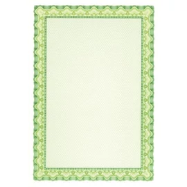 Oklevélpapír, A4, 115 g, APLI, smaragdzöld