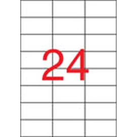 Etikett, univerzális, 70x37 mm, APLI, 600 etikett/csomag