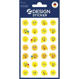 Matrica, papír, 3 ív, 76x120 mm, AVERY ZWECKFORM, "Z-Design No.53133", napocska