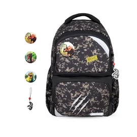 Iskolatáska, cipzáras, BELMIL "Maxi Pack Dinosaur World", dinoszaurusz