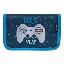 Tolltartó, klapnis, cipzáras, BELMIL "Next Level", kék, kontroller