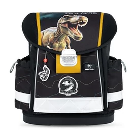 Iskolatáska, fémcsat, BELMIL "Classy Roar Storm", T-Rex dinoszaurusz