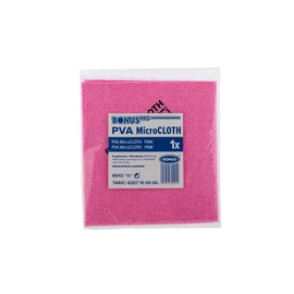 Törlőkendő, mikroszálas, univerzális, 40x34 cm, BONUS "PVA MicroCLOTH", pink