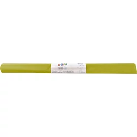 Krepp-papír, 50x200 cm, COOL BY VICTORIA, világossárga