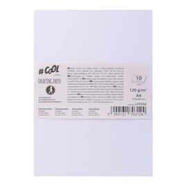 Rajzlap, famentes, A4, 120 g/m2, COOL BY VICTORIA