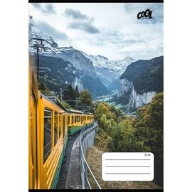Füzet, tűzött, A5, vonalas, 32 lap, 4-8. osztály, COOL BY VICTORIA "Adventure", "21-32"