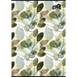 Füzet, tűzött, A4, sima, 80 lap, COOL BY VICTORIA "Ornamentica"