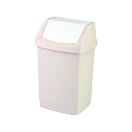 Billenős szemetes, 15 l, CURVER "Click-It", szavanna