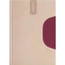 Tárgyalási napló, B5, DAYLINER, "Memphis", bézs-padlizsán