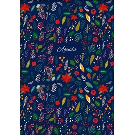 Naptár, tervező, A5, heti, DAYLINER, "Colors", Folk