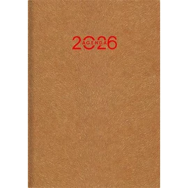 Naptár, tervező, A5, heti, DAYLINER "Animal", Gazelle-okker