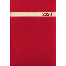 Naptár, tervező, B5, heti, DAYLINER, "The Boss", bordó
