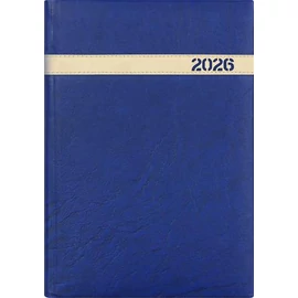 Naptár, tervező, B5, heti, DAYLINER, "The Boss", kék