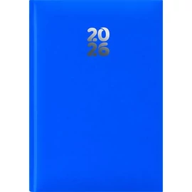 Naptár, tervező, A5, heti, DAYLINER, "Pannon", kék