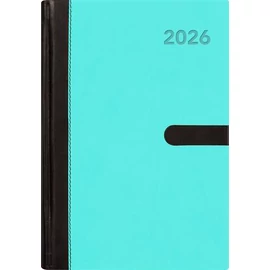 Naptár, tervező, A5, napi, DAYLINER, "Winner", kék