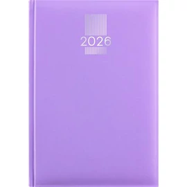 Naptár, tervező, A5, napi, DAYLINER, "MyPastel", lila