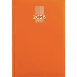 Naptár, tervező, A5, napi, DAYLINER, "MyPastel", narancs