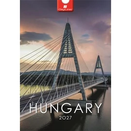 Naptár, fali, DAYLINER, "Hungary"
