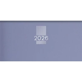 Zsebnaptár, fekvő elrendezésű, DAYLINER, "MyPastel", kék