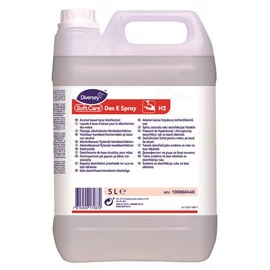Kézfertőtlenítő folyadék, alkoholos, 5 l, DIVERSEY "Soft Care Des E Spray"