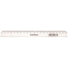 Vonalzó, műanyag, 20 cm, DONAU