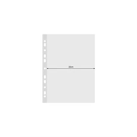 Genotherm, lefűzhető, A4, maxi, 120 mikron, víztiszta, DONAU