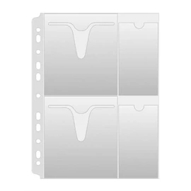 CD/DVD genotherm, lefűzhető, A4, 160 mikron, víztiszta, DONAU