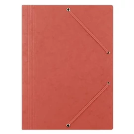 Gumis mappa, prespán, A4, DONAU "Premium", piros