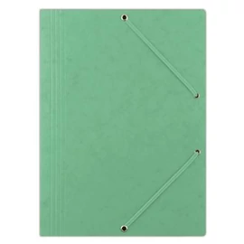 Gumis mappa, prespán, A4, DONAU "Premium", zöld