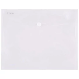 Irattartó tasak, A5, PP, patentos, DONAU, áttetsző