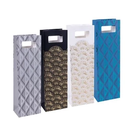 Italtartó tasak, 12x41,5x8 cm, DONAU "Home", vegyes minta