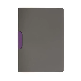 Gyorsfűző, klipes, A4, DURABLE "DURASWING® COLOR 30", lila