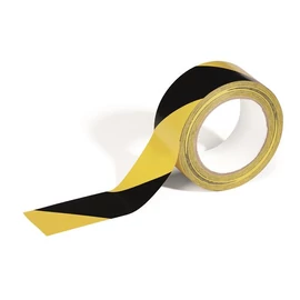 Jelölőszalag, 50 mm x 33 m, 0,16 mm, DURABLE "DURALINE", sárga-fekete