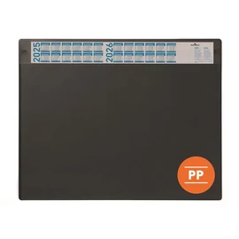 Könyökalátét, 650x480 mm, éves naptárral, DURABLE, fekete