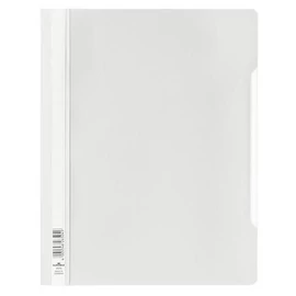 Gyorsfűző, PP, A4+, DURABLE, fehér