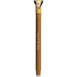 Rollertoll, 0,7 mm, törölhető, EBERHARD FABER "Lajhár", kék