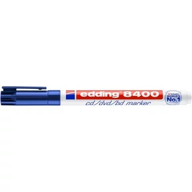 Alkoholos marker, CD/DVD, 0,5-1 mm, EDDING "8400", kék