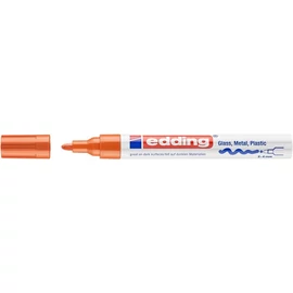 Lakkmarker, 2-4 mm, EDDING "750", narancssárga