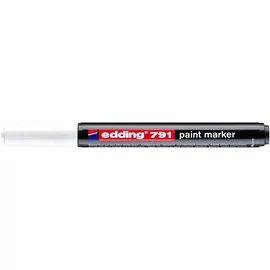 Lakkmarker, 1-2 mm, EDDING "791", fehér