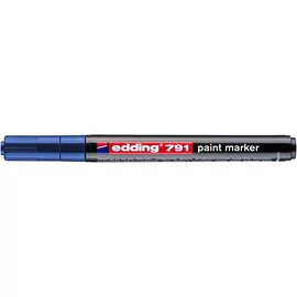 Lakkmarker, 1-2 mm, EDDING "791", kék