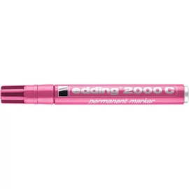 Alkoholos marker, 1,5-3 mm, kúpos, EDDING "2000", rózsaszín