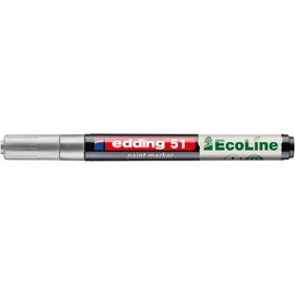 Lakkmarker, 1-2 mm, EDDING "51", ezüst